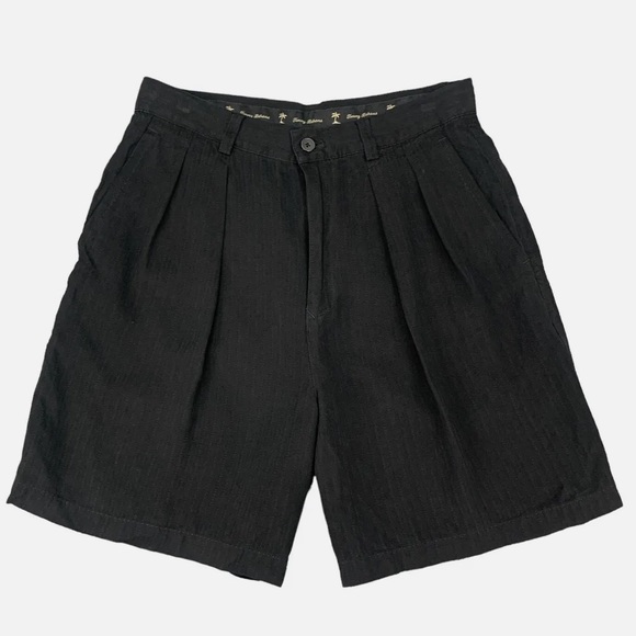 Tommy Bahama High Waisted Silk Shorts - Picture 2 of 8